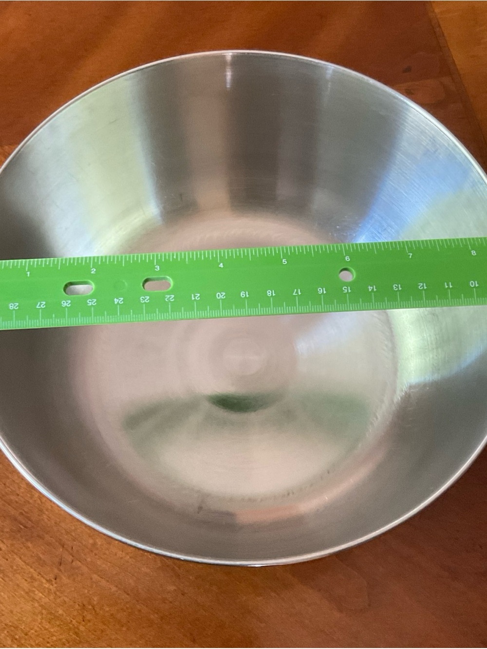 Vtg Sunbeam Mixmaster Replacement Stainless Steel Mixing Bowl, 9” - Picture 6 of 8
